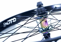 Colony BMX Colony Pintour Rear Wheel - Black/Rainbow PARTS