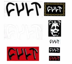Cult BMX Sticker Kit PARTS