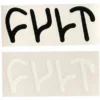 Cult BMX Vinyl Cut Sticker PARTS 2 Cult BMX Vinyl Cut Sticker PARTS