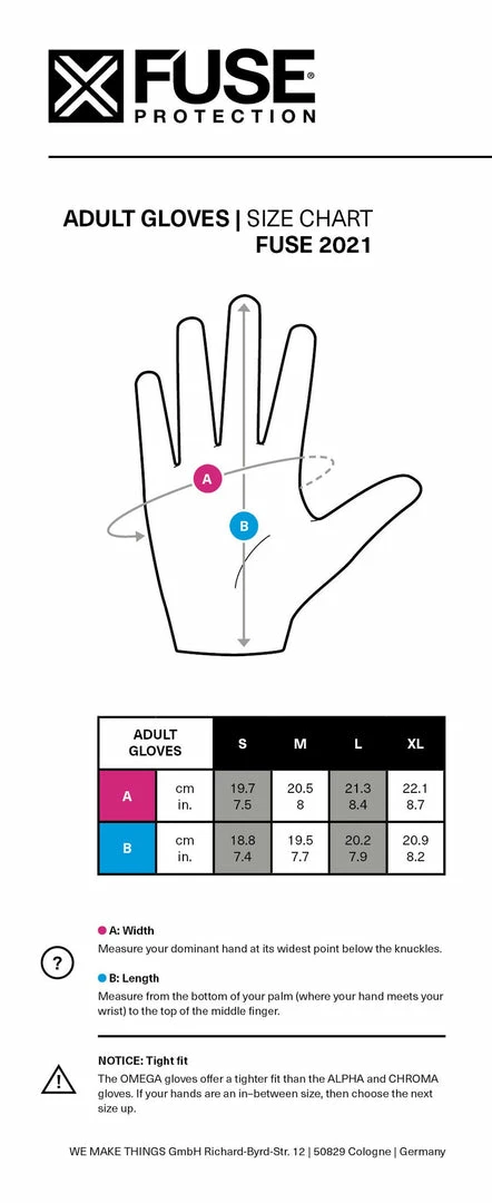 Fuse Protection SAFETY GEAR Fuse Chroma KO Gloves 6 Fuse Protection SAFETY GEAR Fuse Chroma KO Gloves