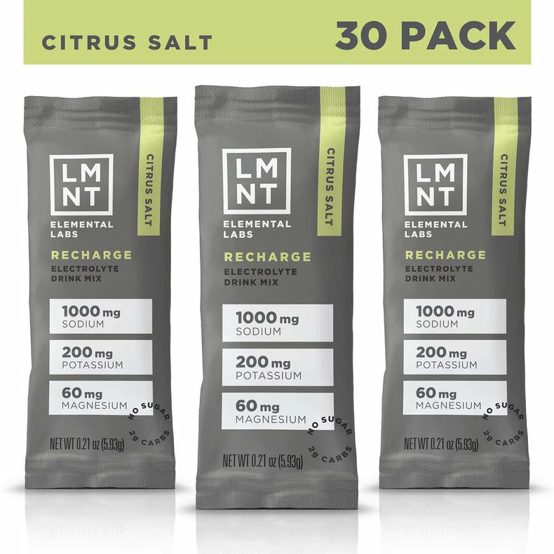 PARTS LMNT Electrolytes Recharge 30 Pack Box 8 PARTS LMNT Electrolytes Recharge 30 Pack Box