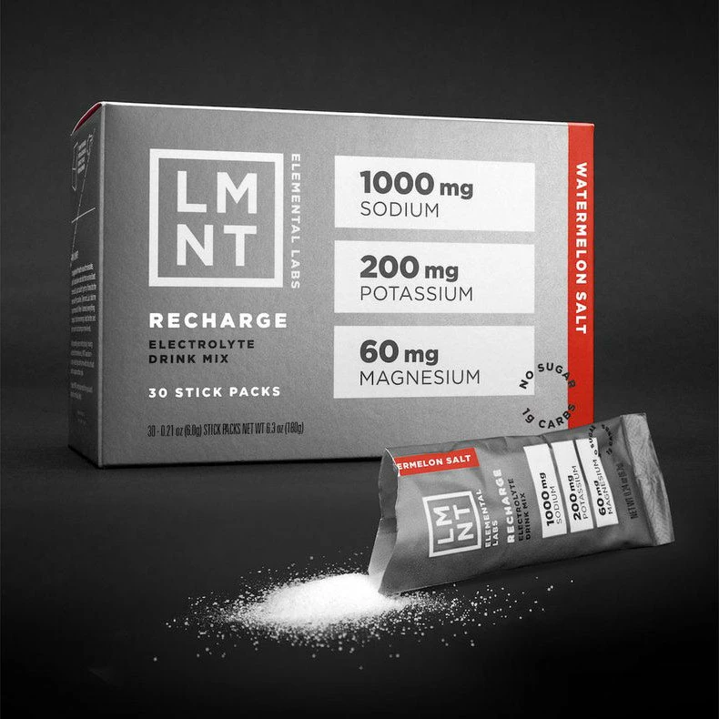 PARTS LMNT Electrolytes Recharge 30 Pack Box 4 PARTS LMNT Electrolytes Recharge 30 Pack Box