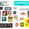S&M Bikes Sticker Kit - 20 Pack PARTS